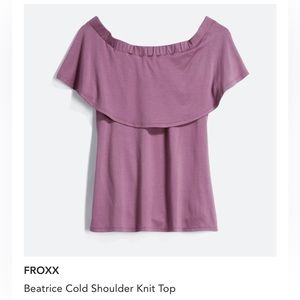 Froxx Off the Shoulder Knit Top - Women’s Large